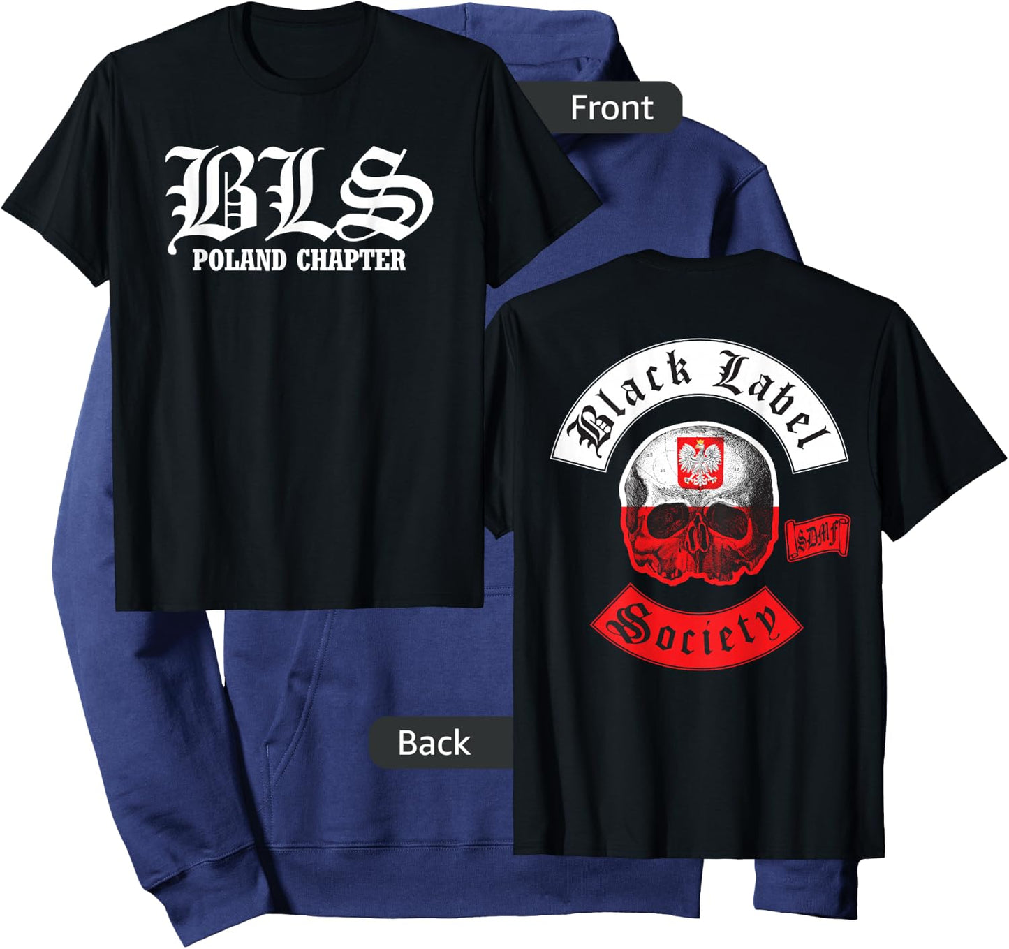 Black Label Society Poland Chapter Hoodie - Hoodie | Navy