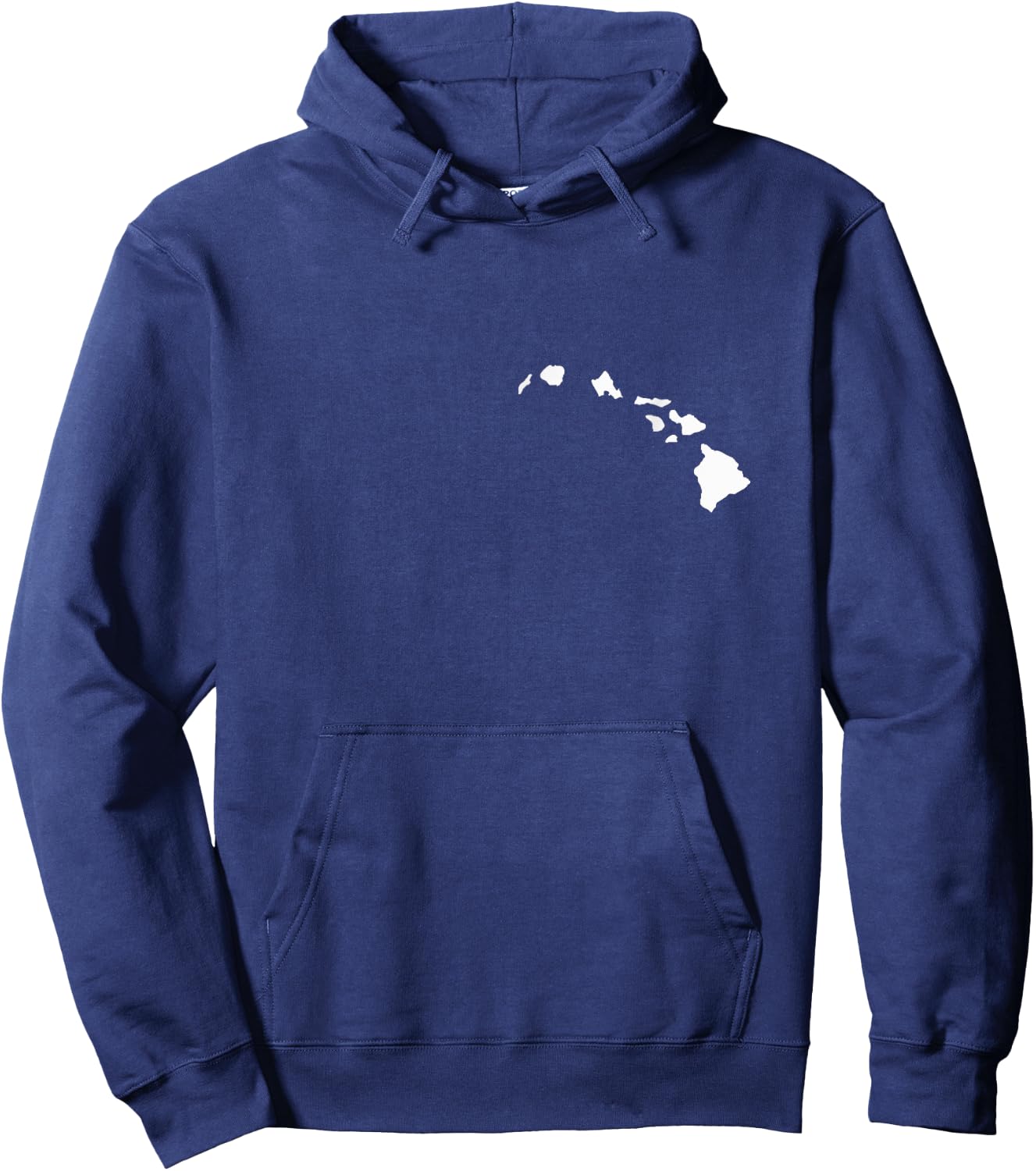 Hawaiian Islands Kanaka Maoli Warrior Hoodie - Hoodie | Navy
