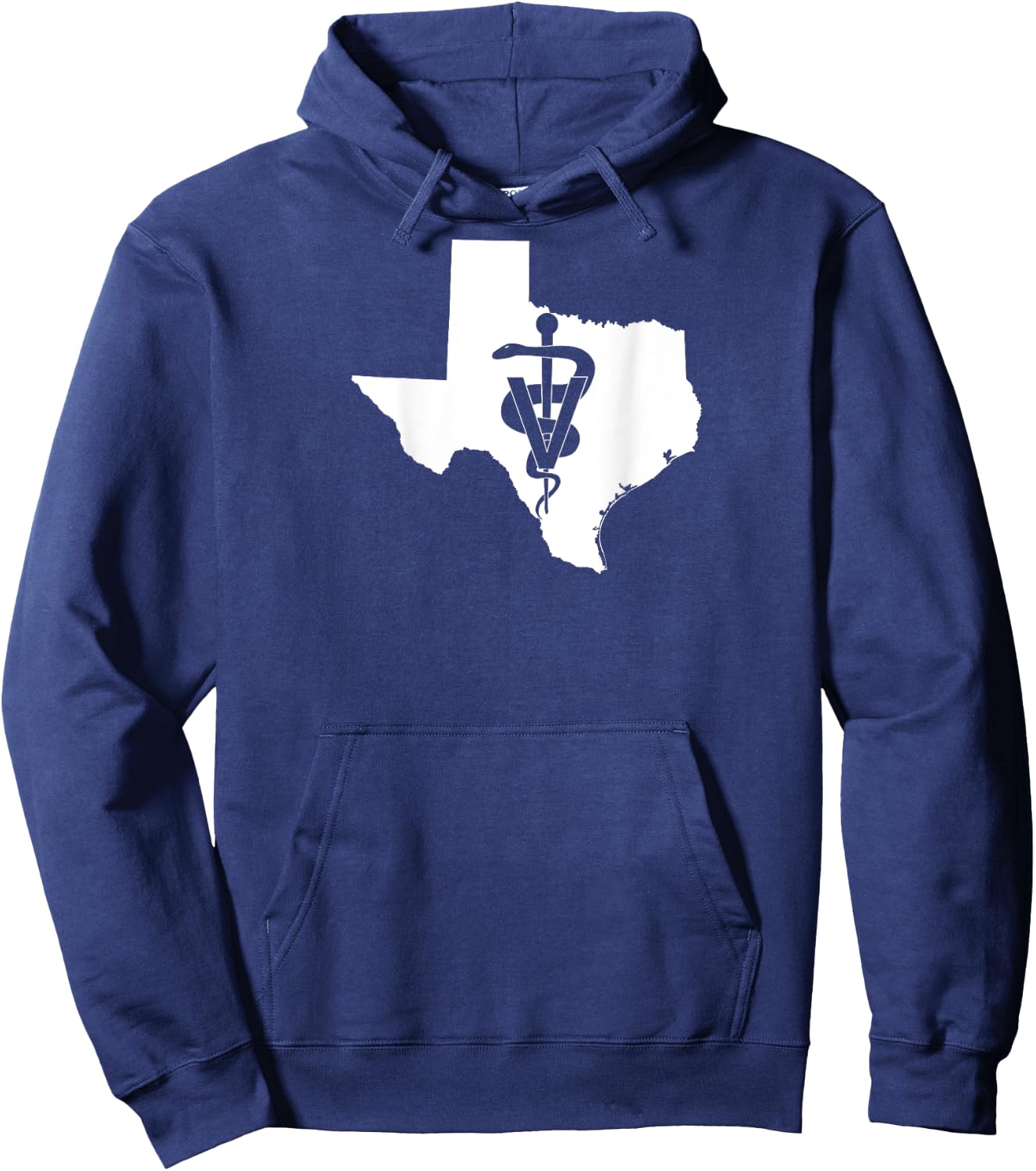 Texas Veterinary Medicine Vet Tech Clinic Hoodie - Hoodie | Navy