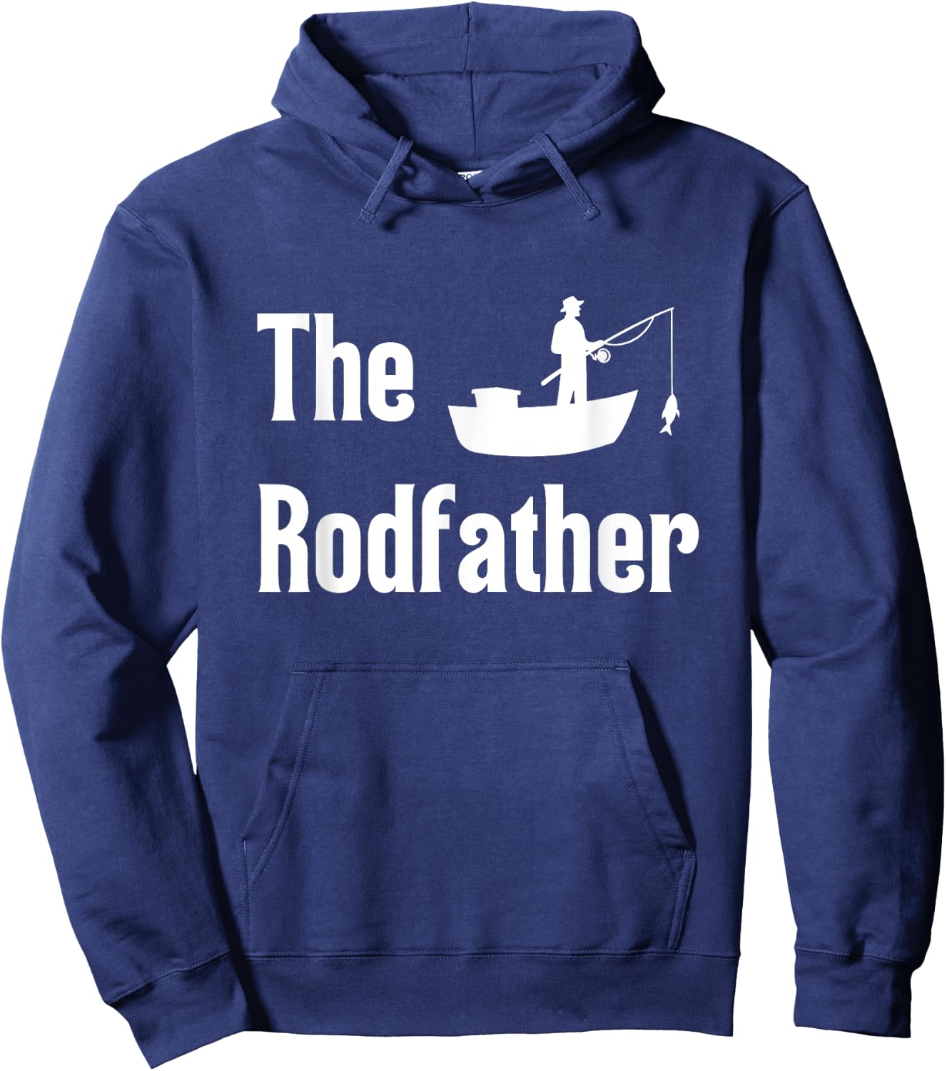 The Rodfather Fishing Hoodie - Hoodie | Navy