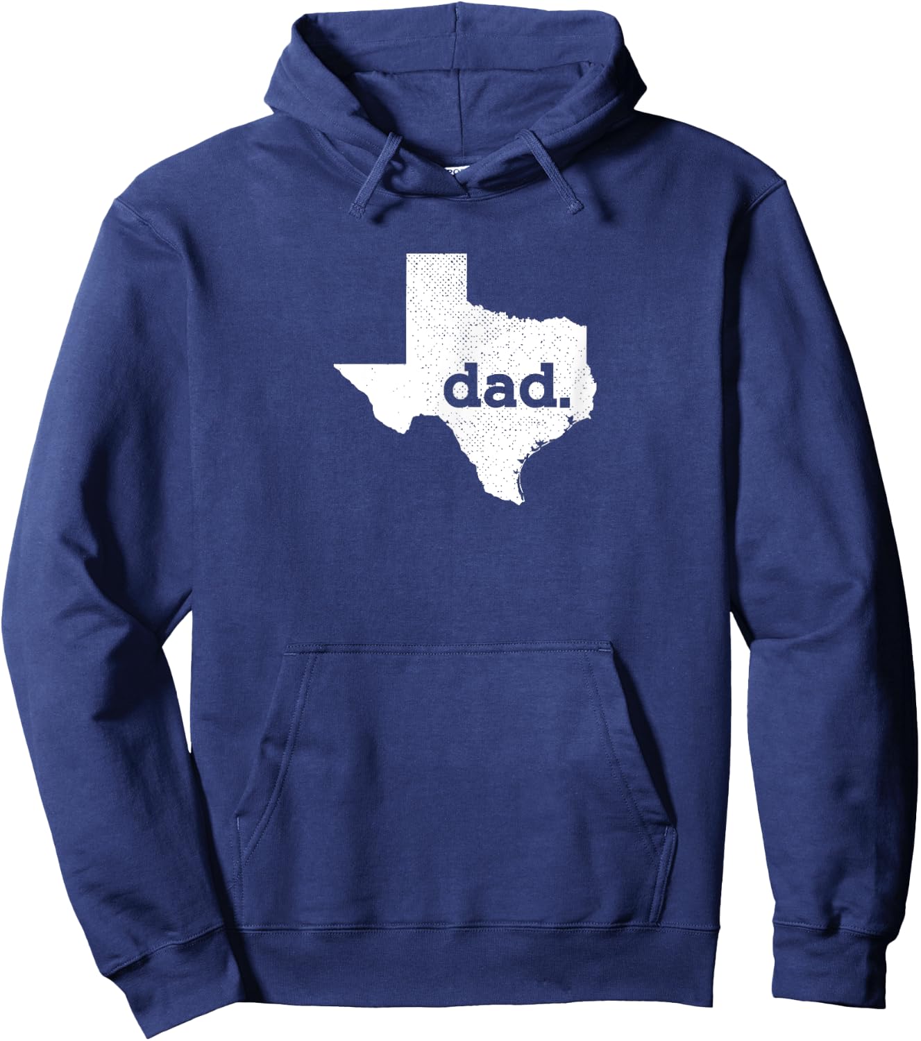 Texas Dad Gift Proud Texan Hoodie - Hoodie | Navy