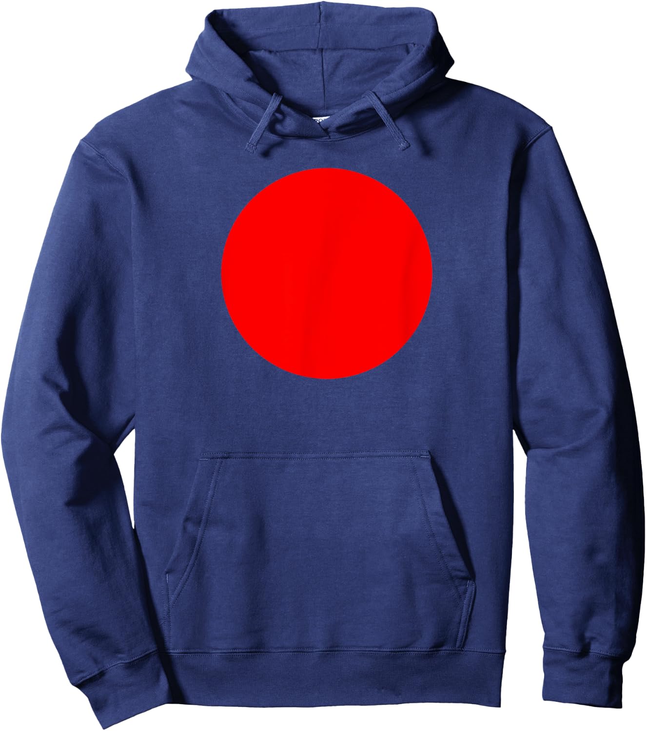 Red Dot T Shirt Hoodie - Hoodie | Navy