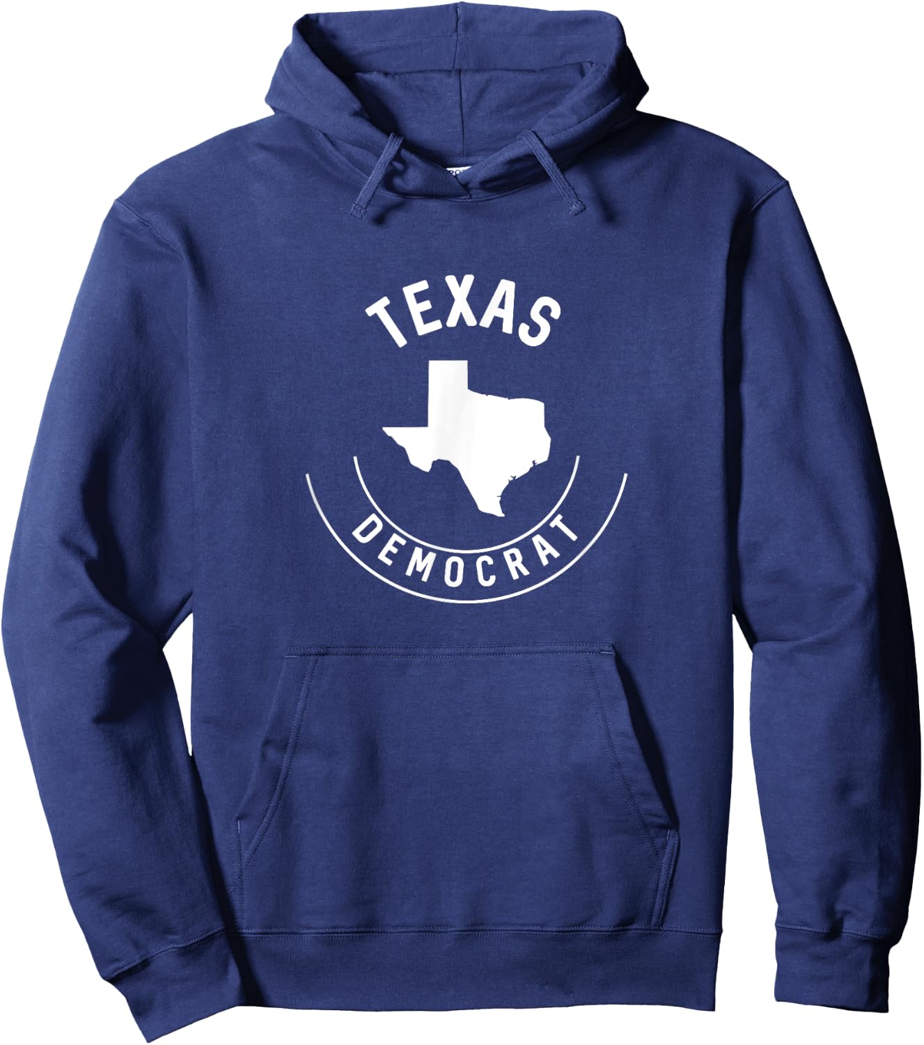Texas Democrat Unique Vintage Stamp Design Hoodie - Hoodie | Navy