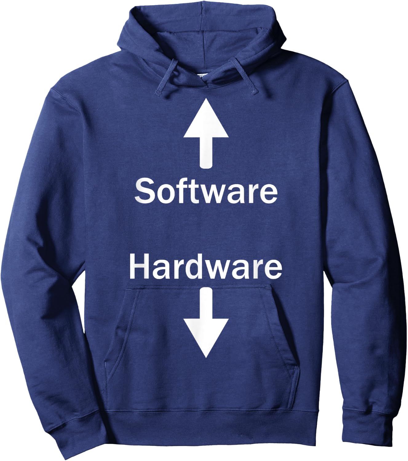 Software & Hardware Hoodie - Hoodie | Navy