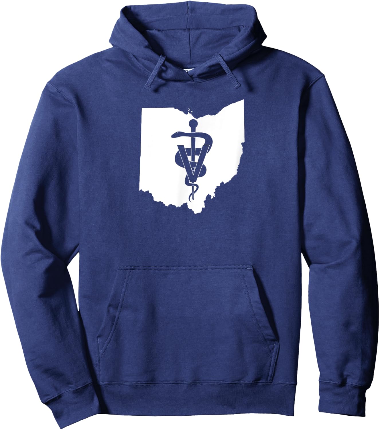 Ohio Veterinary Medicine Vet Tech Clinic Hoodie - Hoodie | Navy
