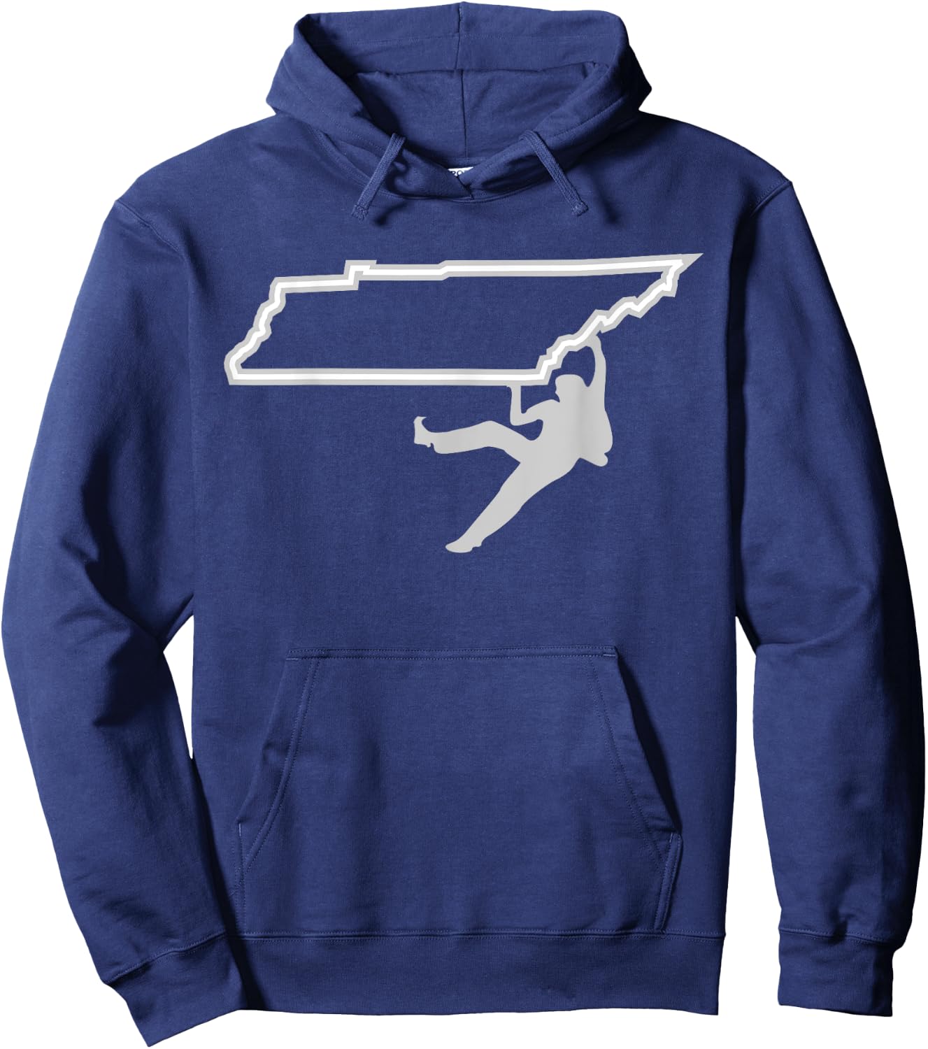 Climb Tennessee State For Mountain Climbers Hoodie - Hoodie | Navy