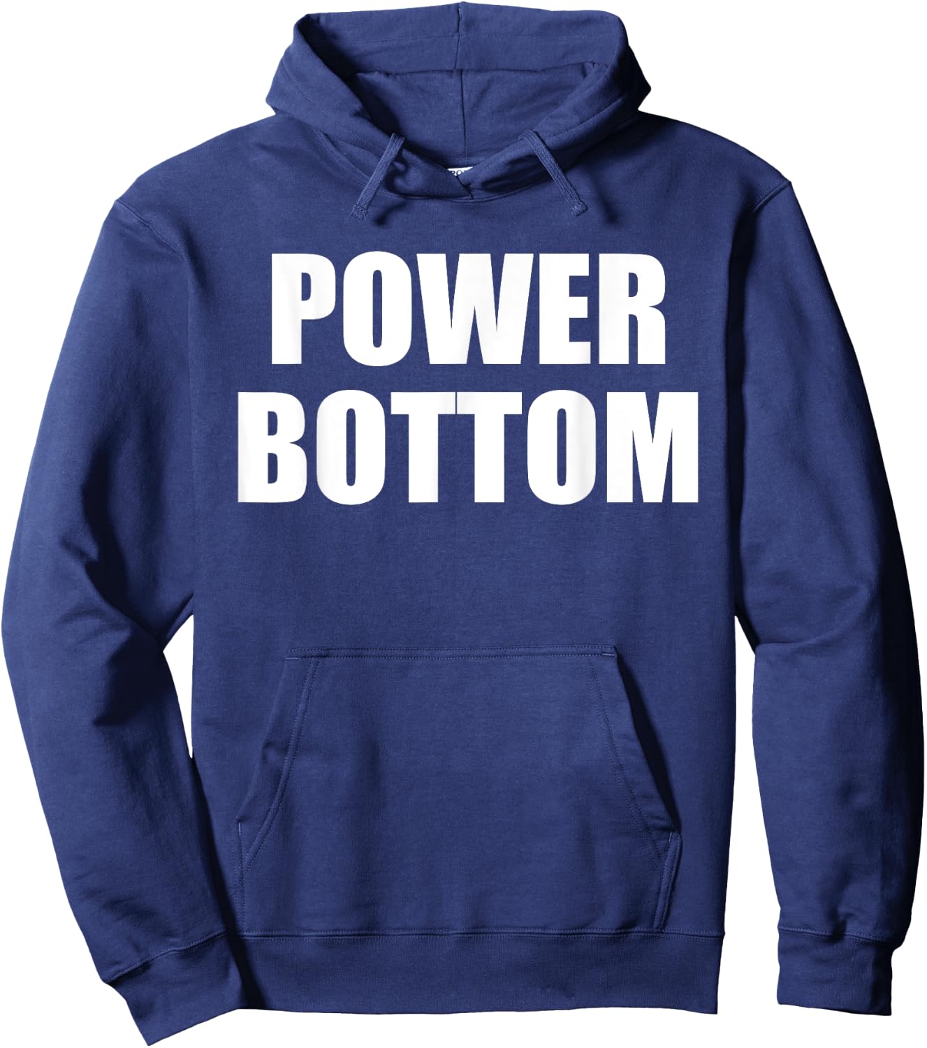 Power Bottom Hoodie - Hoodie | Navy