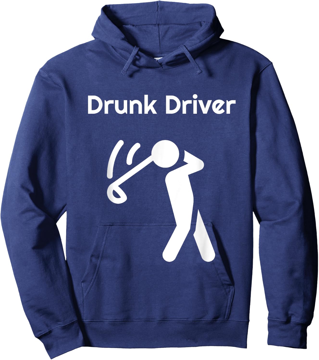 Funny Golf Drunk Driver Hoodie - Hoodie | Navy