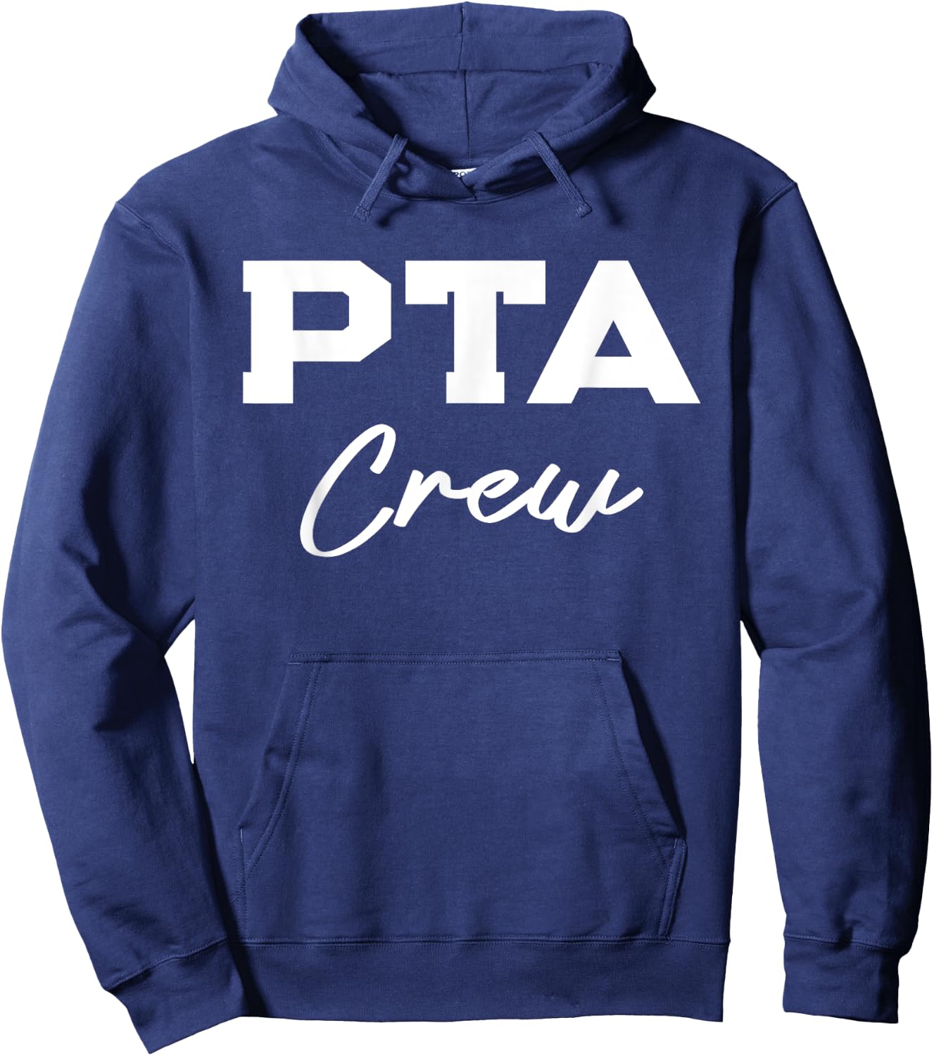 PTA Crew Parent Teacher Association Hoodie - Hoodie | Navy