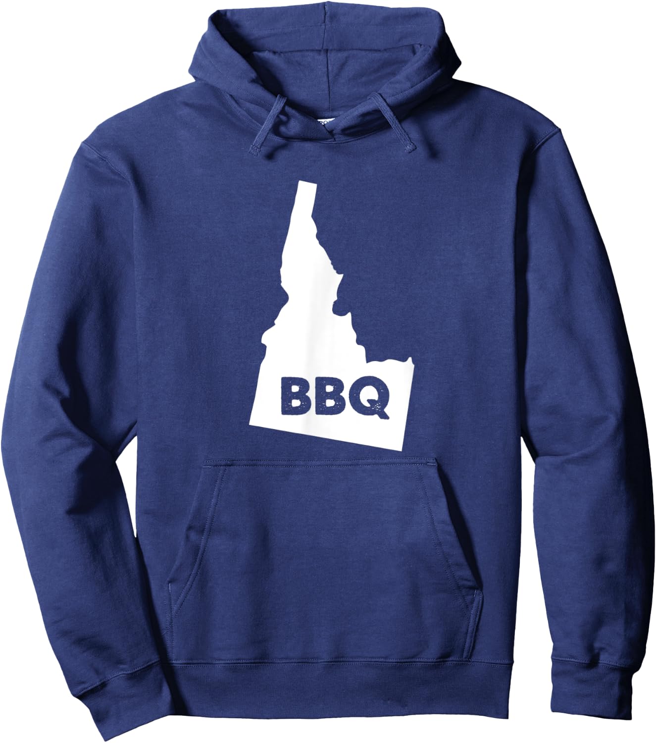 Idaho BBQ Home State Pride Barbecue Grill Hoodie - Hoodie | Navy