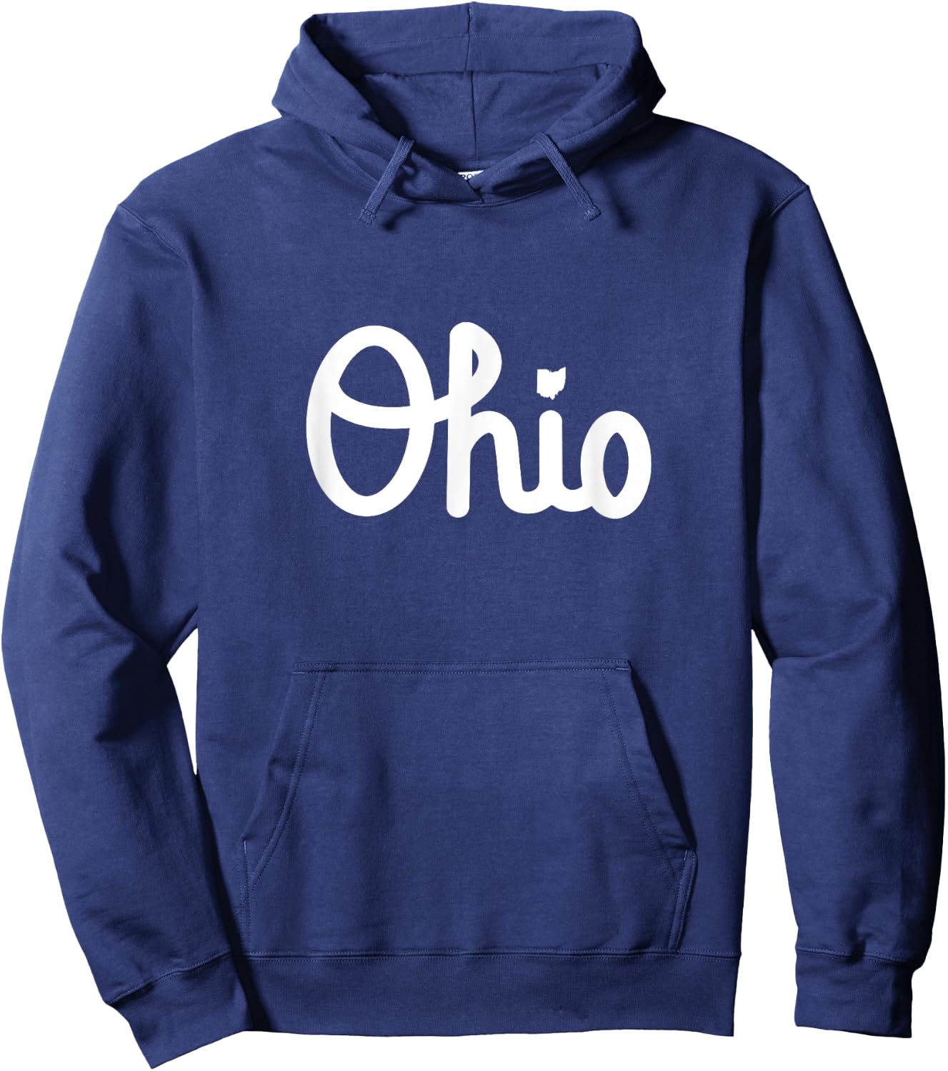 Vintage Script Ohio Dots the I Hoodie - Hoodie | Navy