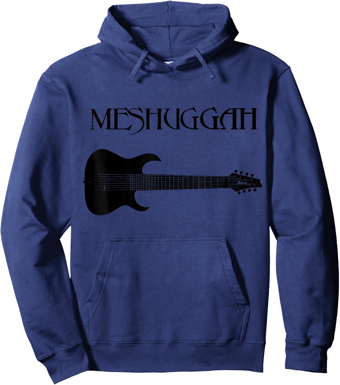 Meshuggah 8 string signature guitar Hoodie - Hoodie | Navy