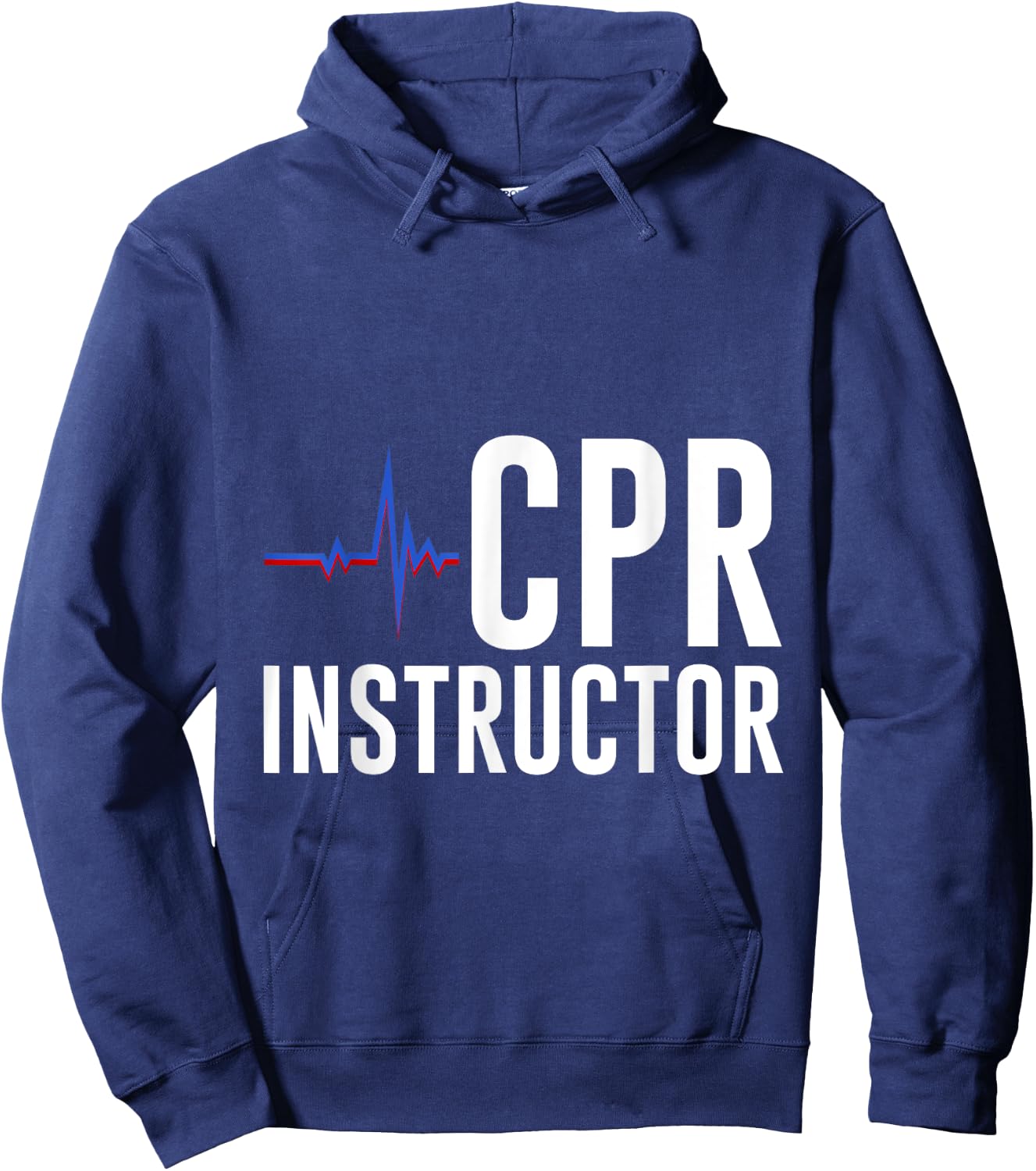 CPR Instructor Emergency Teaching Specialist Hoodie - Hoodie | Navy