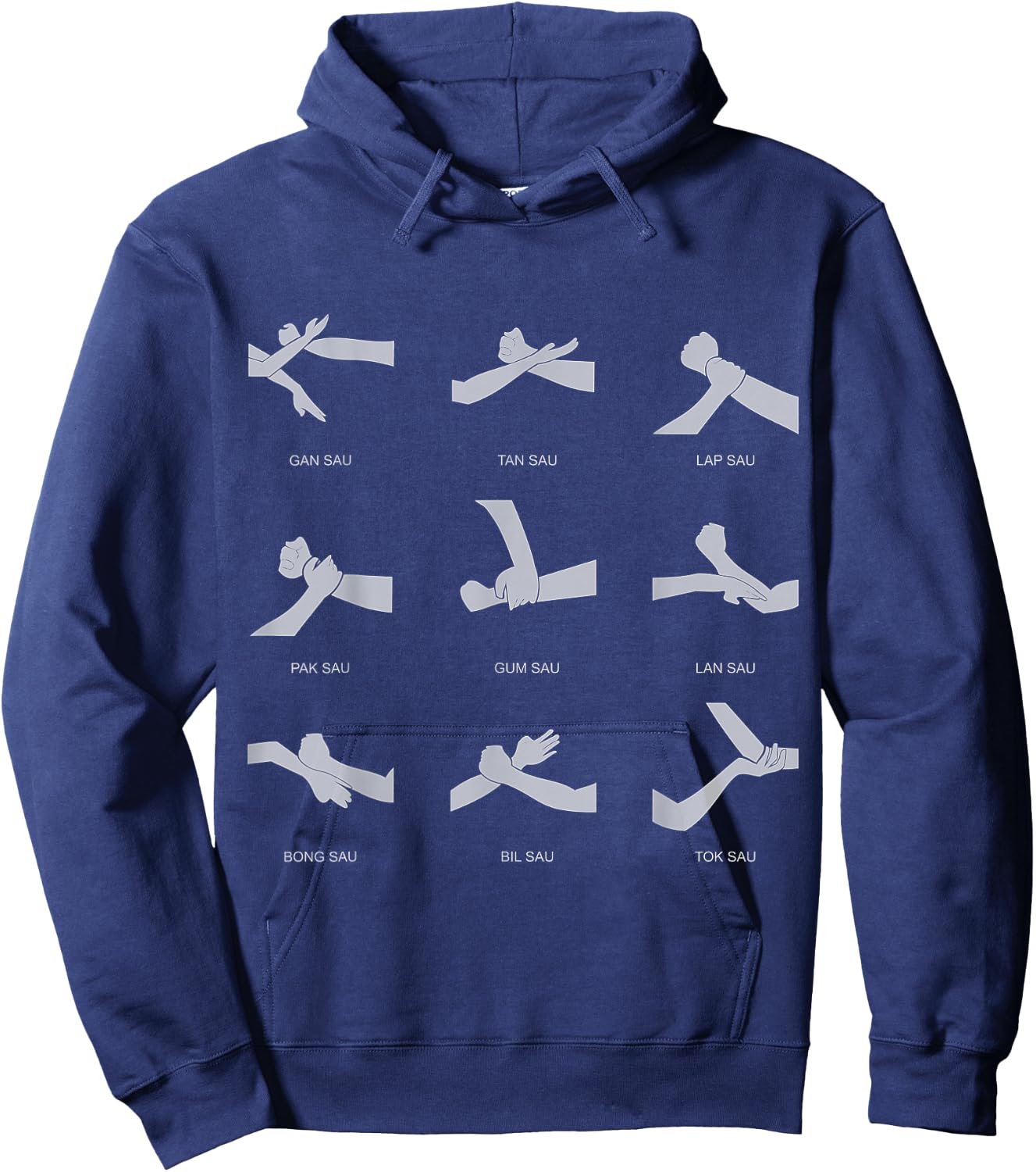 Wing Chun Kung Fu Martial Arts Gift Hoodie - Hoodie | Navy