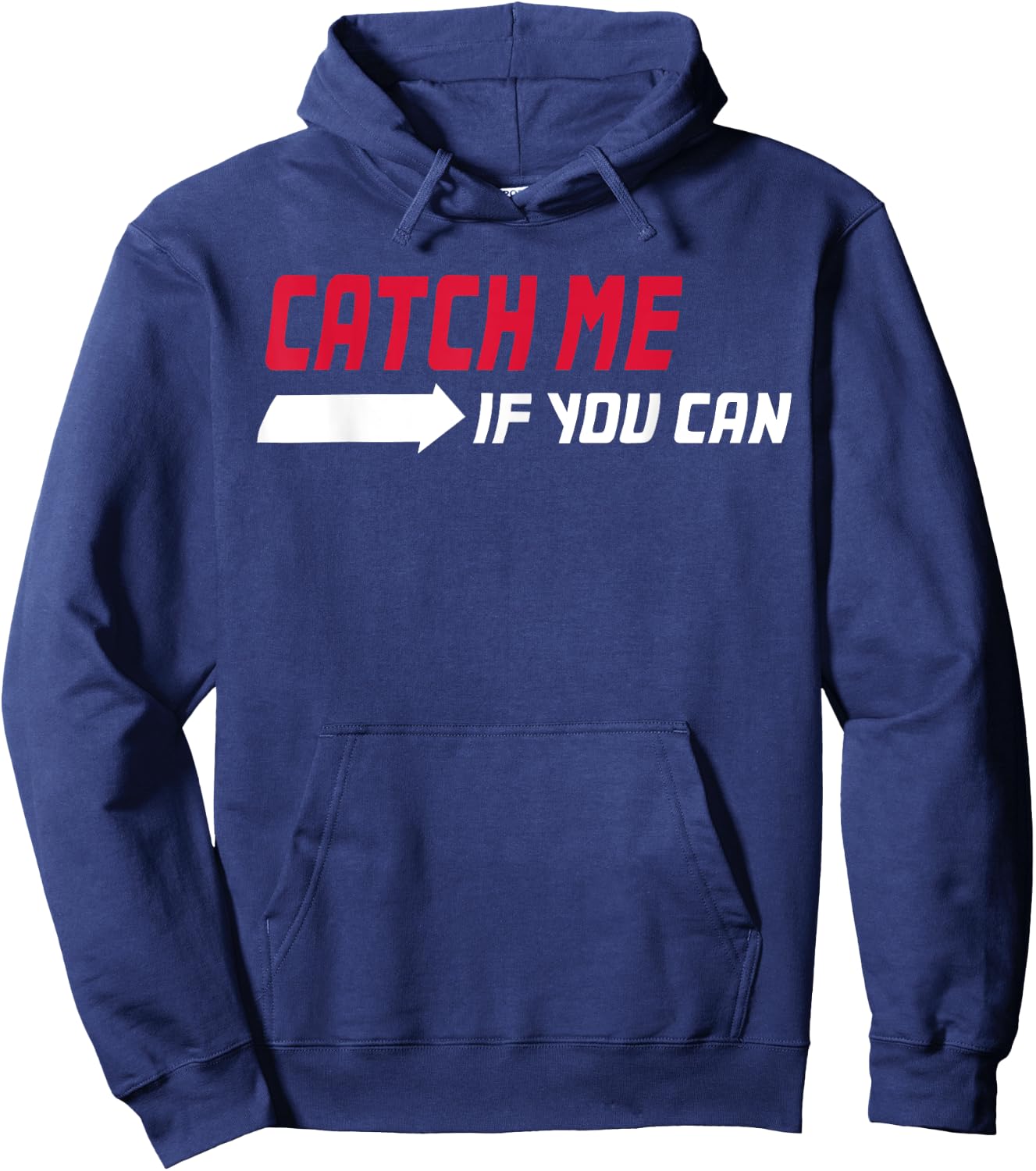 Catch me if you can - Running Hoodie - Hoodie | Navy
