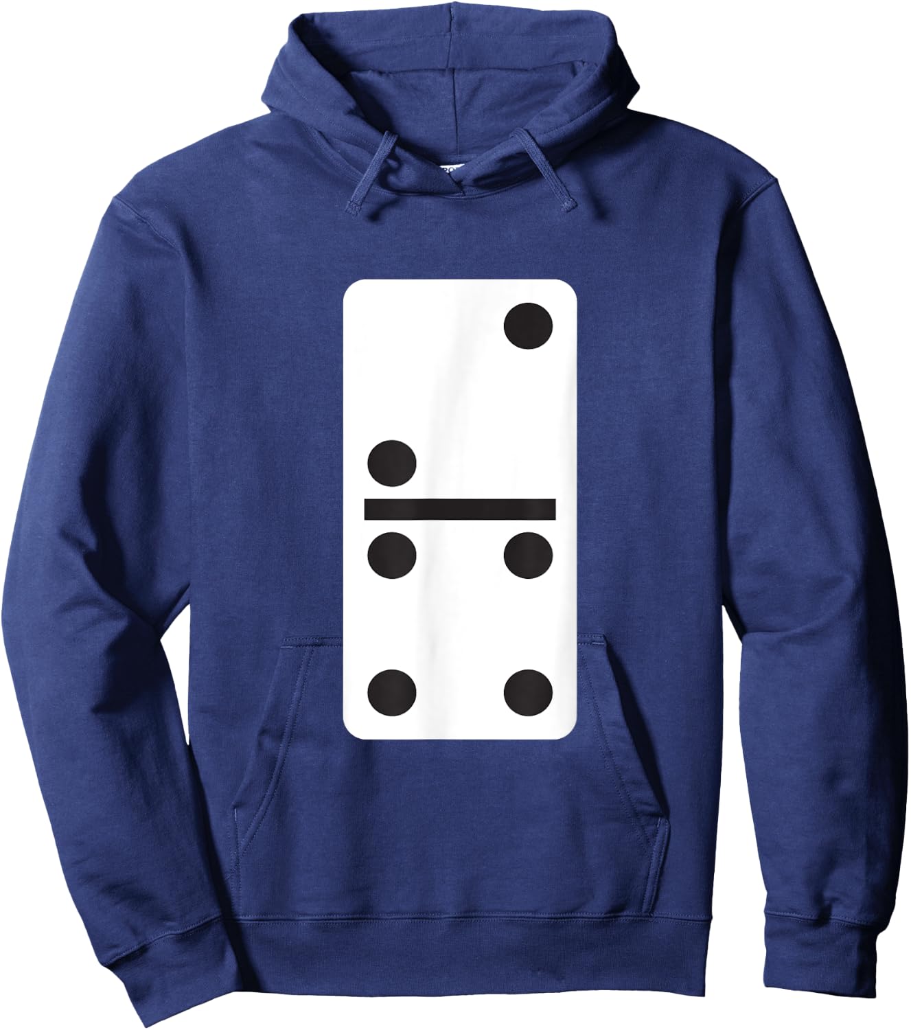 Two Four Dominoes Halloween Costume Domino Game Hoodie - Hoodie | Navy