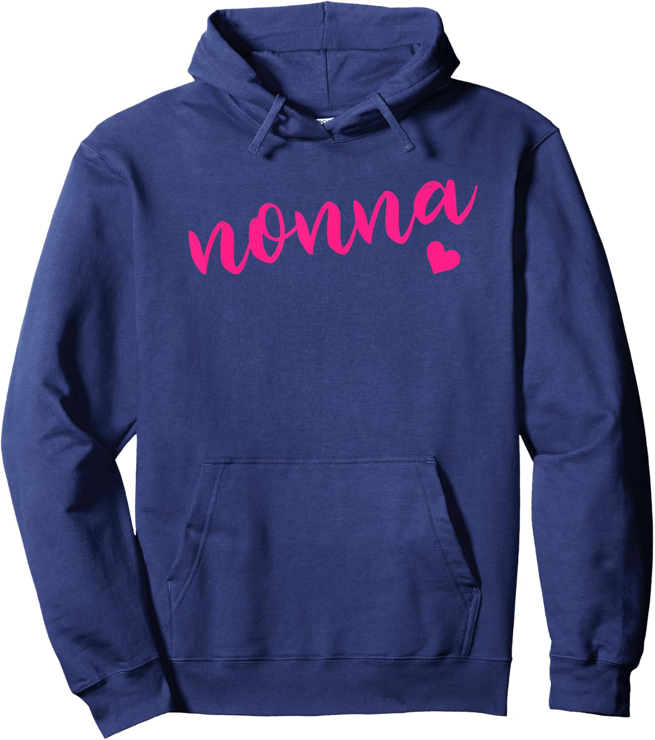 Shirt That Says Nonna Gift Grandma T Hoodie - Hoodie | Navy