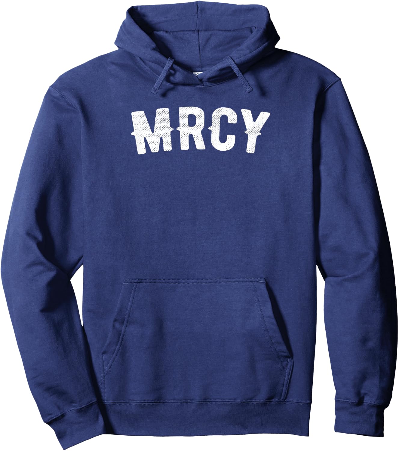 Christian Mrcy , Christs Mercy and Love Hoodie - Hoodie | Navy