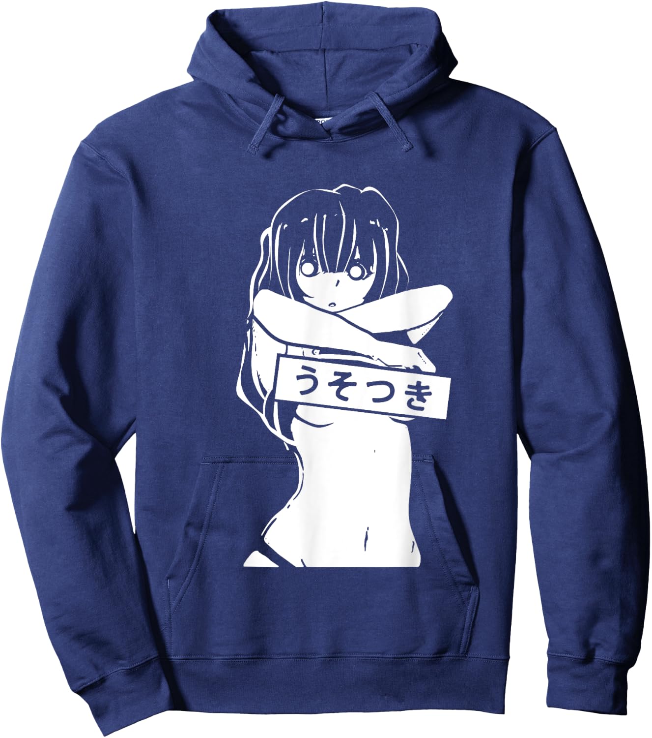 Kawaii Anime Manga Babe Sexy Cosplay gifts Hoodie - Hoodie | Navy