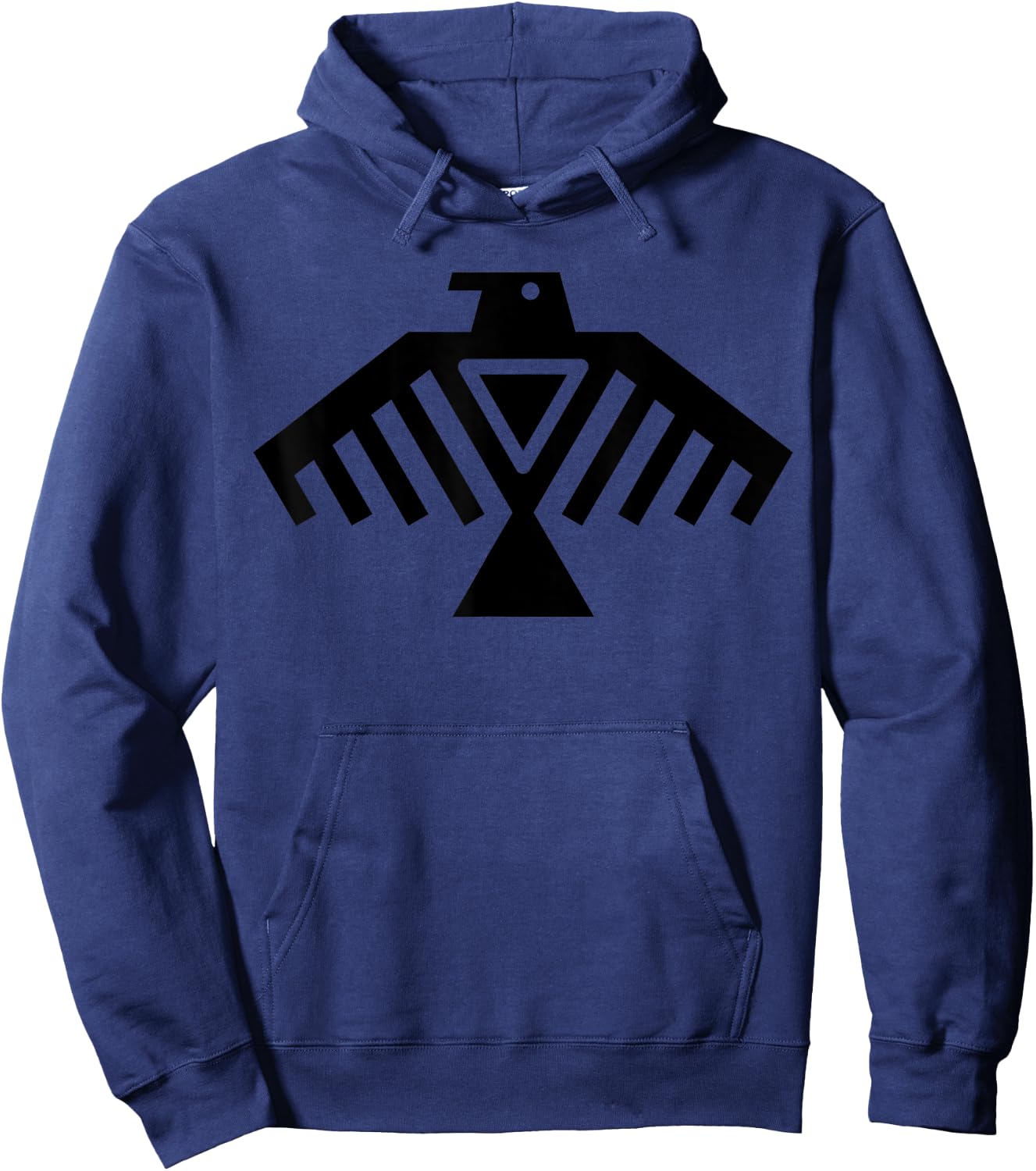 Native American Thunderbird Symbol Hoodie - Hoodie | Navy