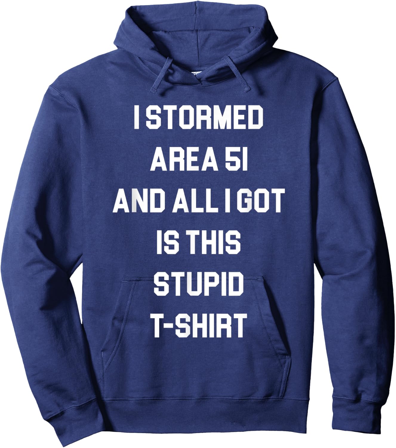 I Stormed Area 51 Hoodie - Hoodie | Navy