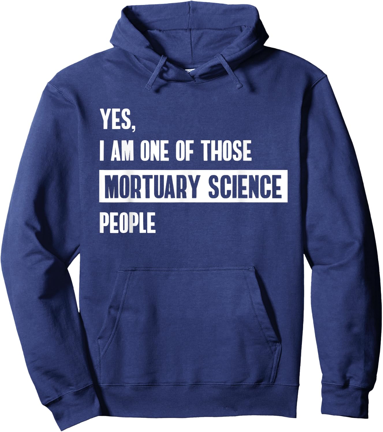 Funny Mortuary Students Funeral Directors Hoodie - Hoodie | Navy