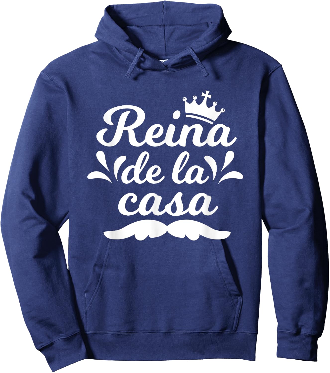 Reina De La Casa Shirt Spanish House Queen Gift Hoodie - Hoodie | Navy