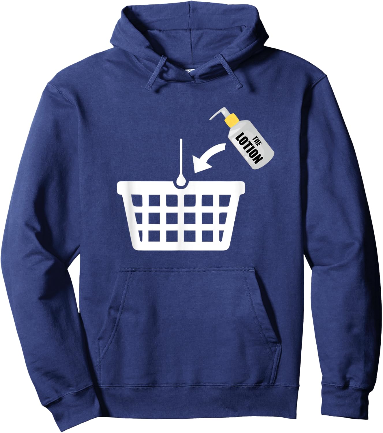 Put the Lotion in the Basket Halloween Torture Hoodie - Hoodie | Navy