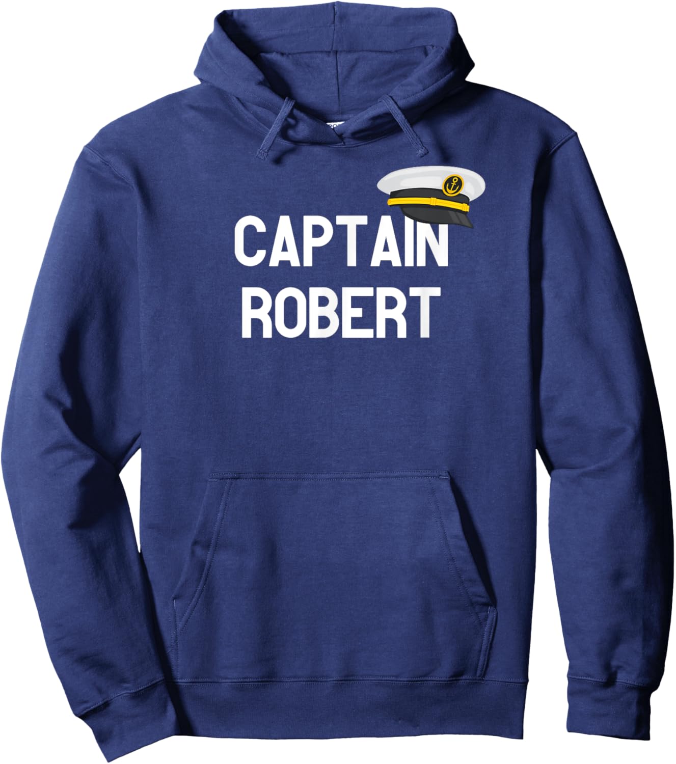 Captain Robert - First Name Gift Hoodie - Hoodie | Navy
