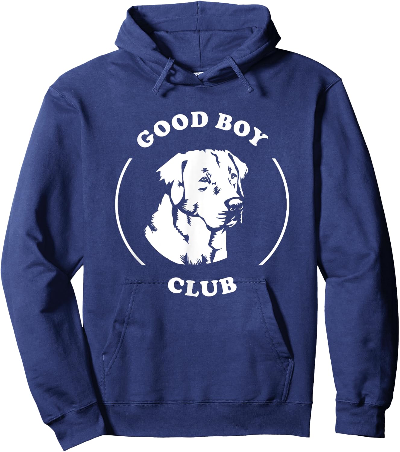 Good Boy Club - Funny Cute Labrador Dog Hoodie - Hoodie | Navy