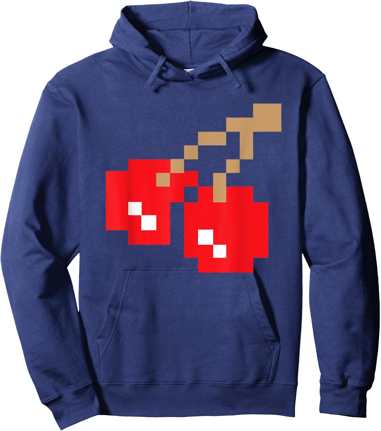 Retro Arcade Game Cherries Hoodie - Hoodie | Navy