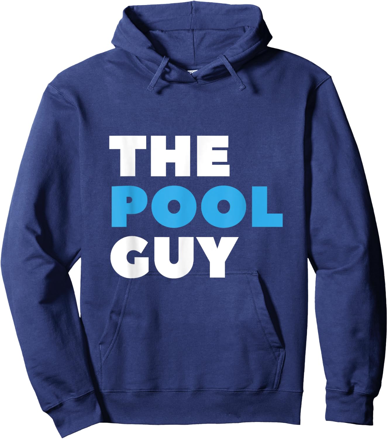 The Pool Guy swimmer swimming pool repair team Hoodie - Hoodie | Navy
