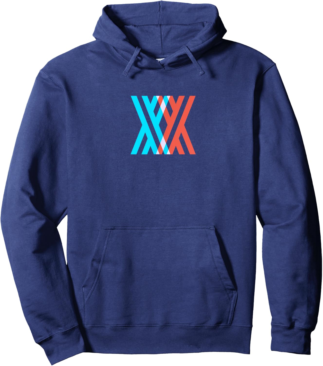 Casual Darling X Style Anime Shirt Hoodie - Hoodie | Navy
