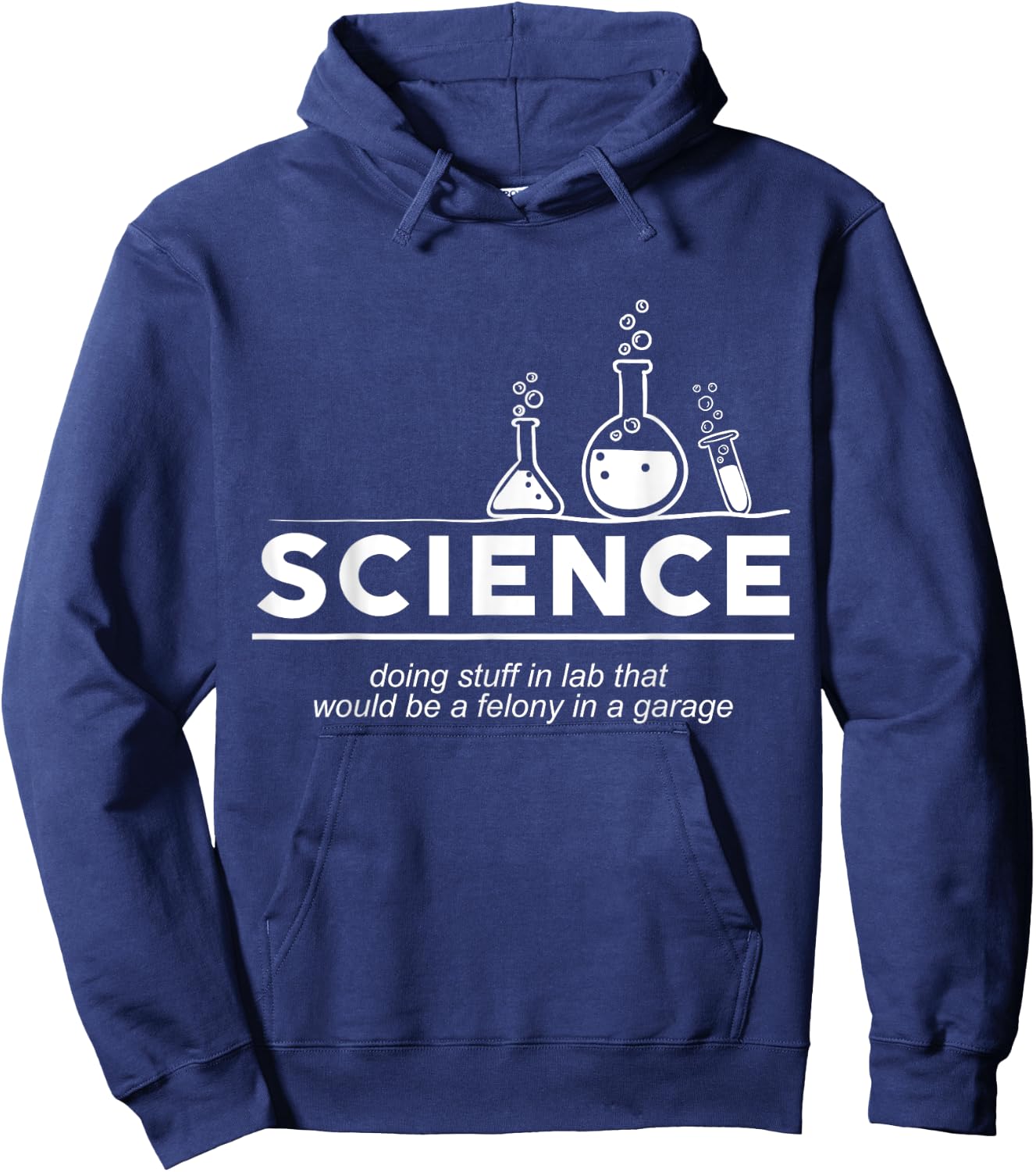 Funny Science , Chemistry Shirt Hoodie - Hoodie | Navy