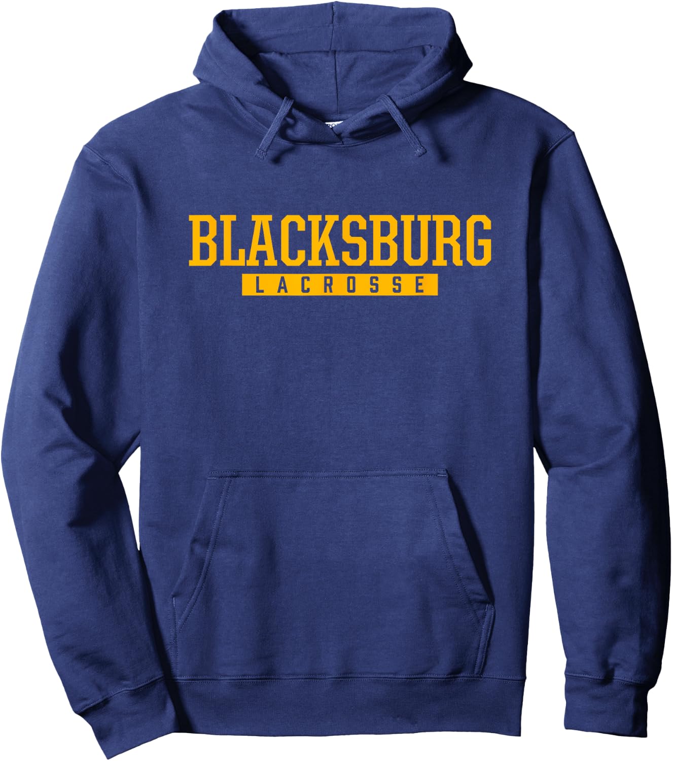 Blacksburg High School Lacrosse Hoodie - Hoodie | Navy