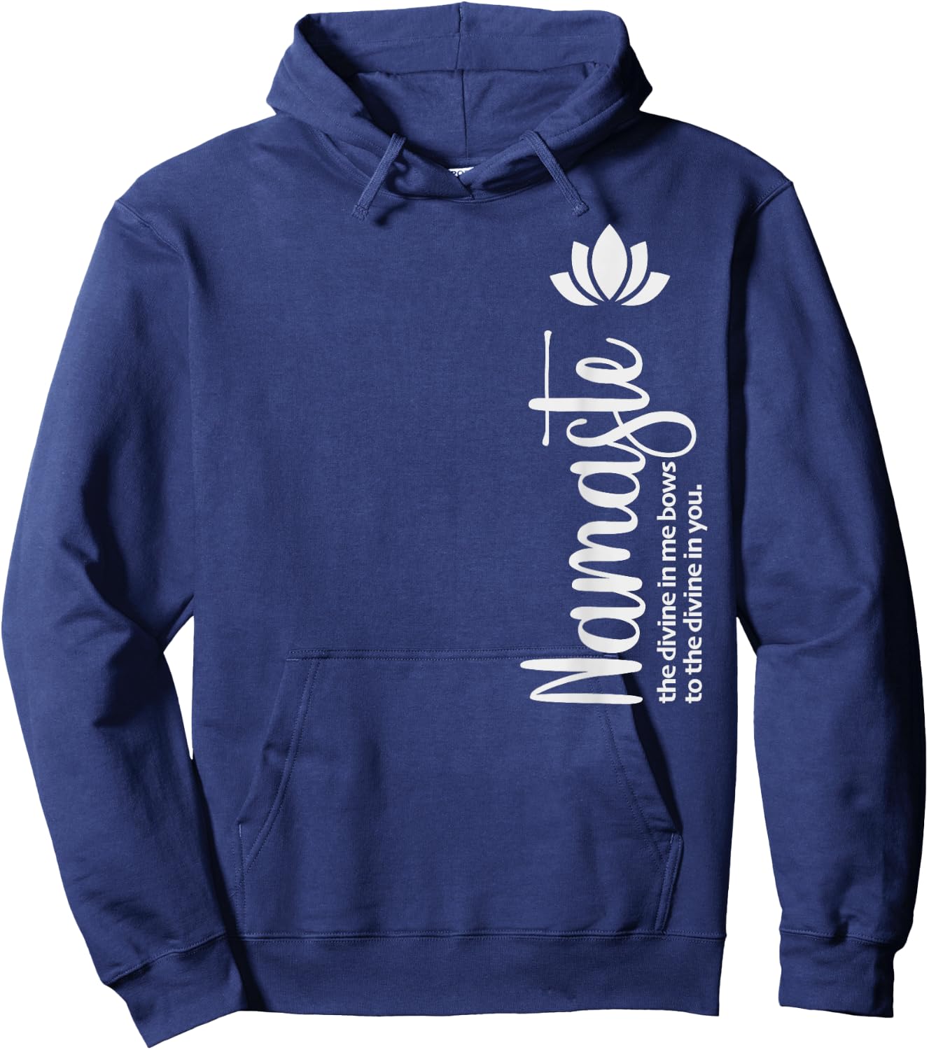 Namaste Meaning Meaningful Symbols Hoodie - Hoodie | Navy