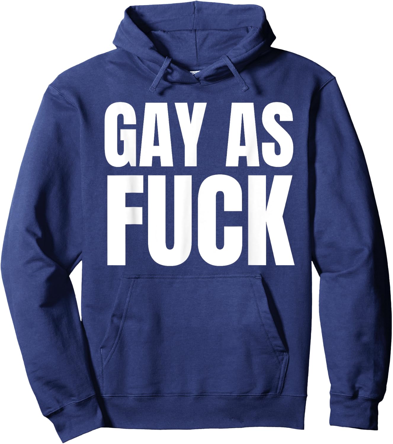 Gay as Fuck Hoodie - Hoodie | Navy