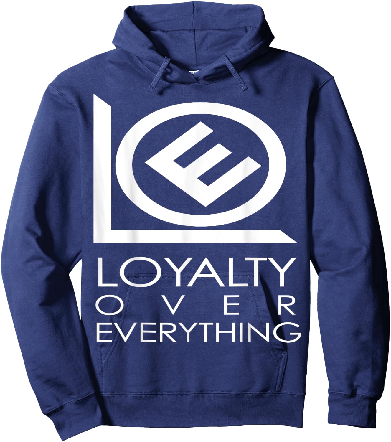 Loyalty Shirt Hoodie - Hoodie | Navy