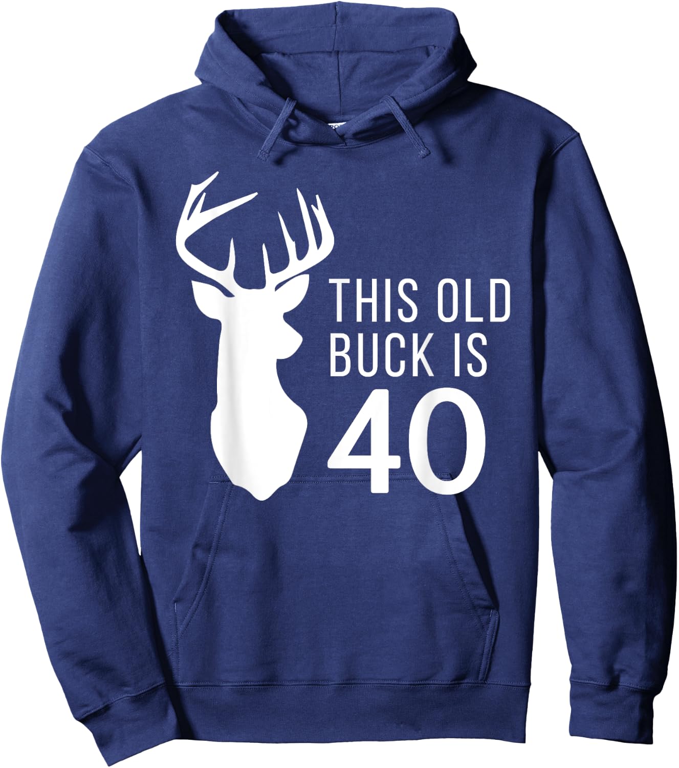40 Year Old Hunter Gift Hoodie - Hoodie | Navy