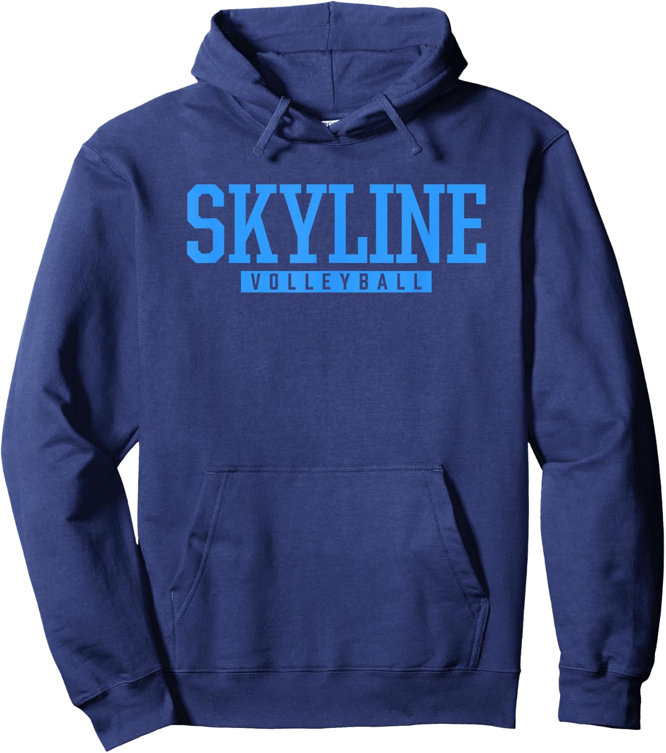 Skyline High School Volleyball Hoodie - Hoodie | Navy