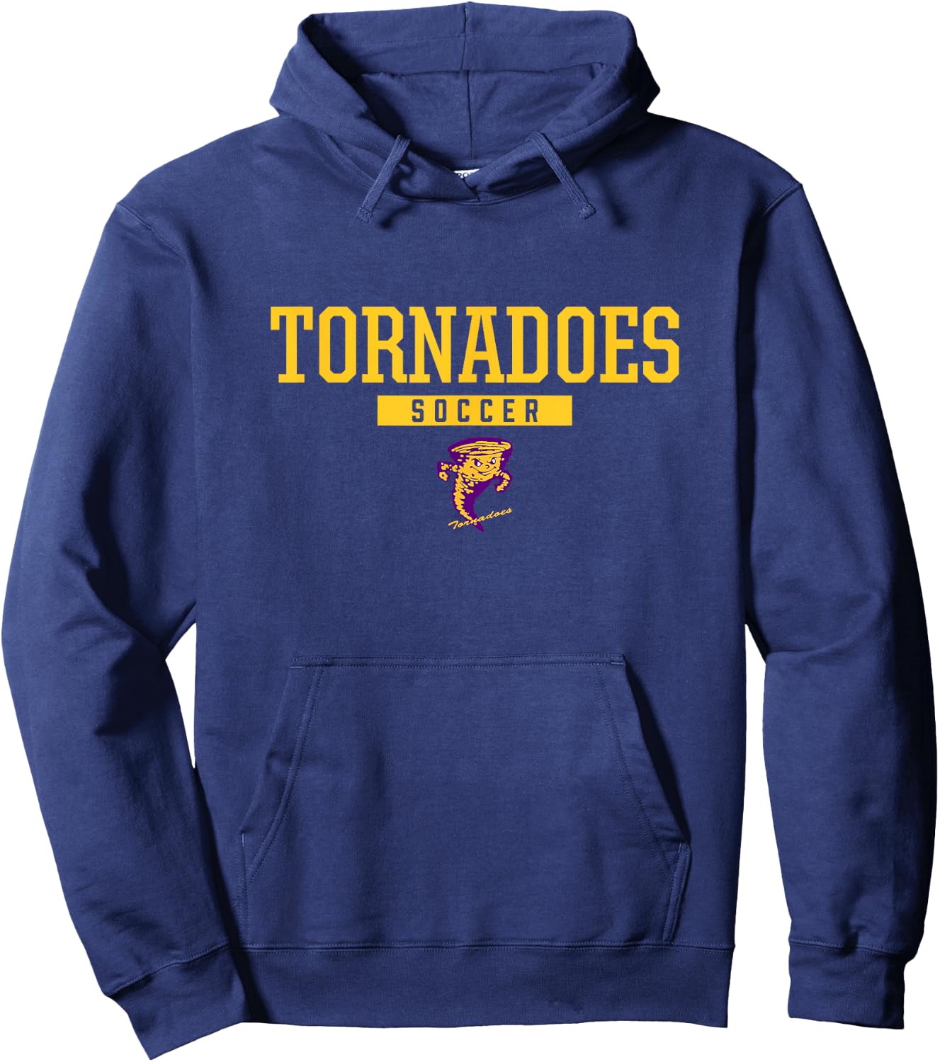 Taylorville Tornadoes Logo Soccer HS Hoodie - Hoodie | Navy