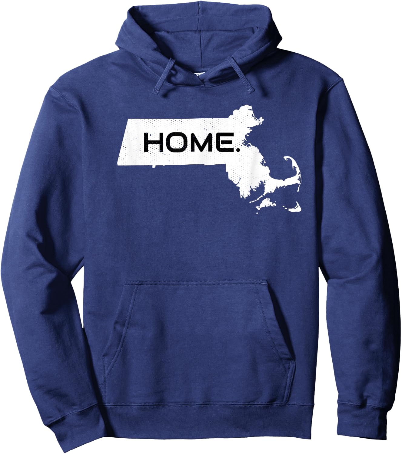 Home Massachusetts Hoodie - Hoodie | Navy