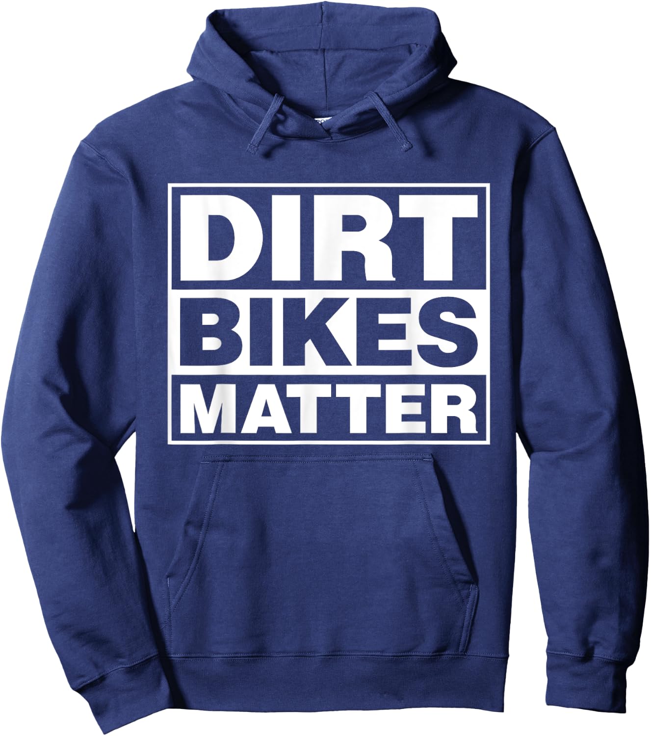Dirt Bikes Matter -Motocross racer Gift Hoodie - Hoodie | Navy