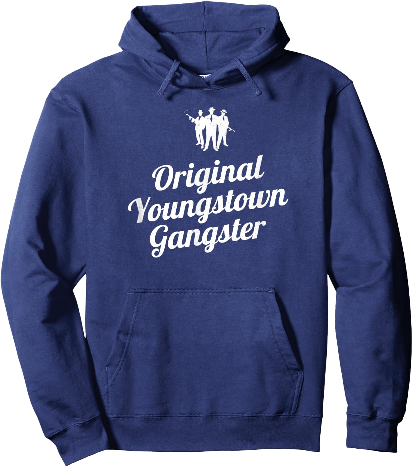 Original Youngstown Gangster - Youngstown, Ohio Hoodie - Hoodie | Navy