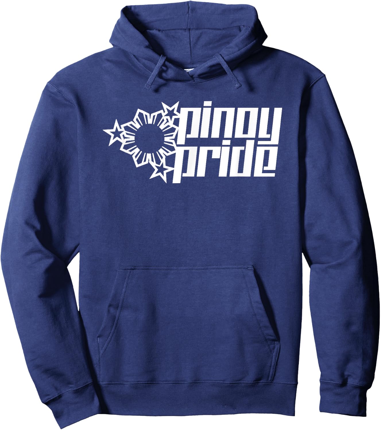 Funny Filipino Pride - Pinoy Pride Sun Stars Hoodie - Hoodie | Navy