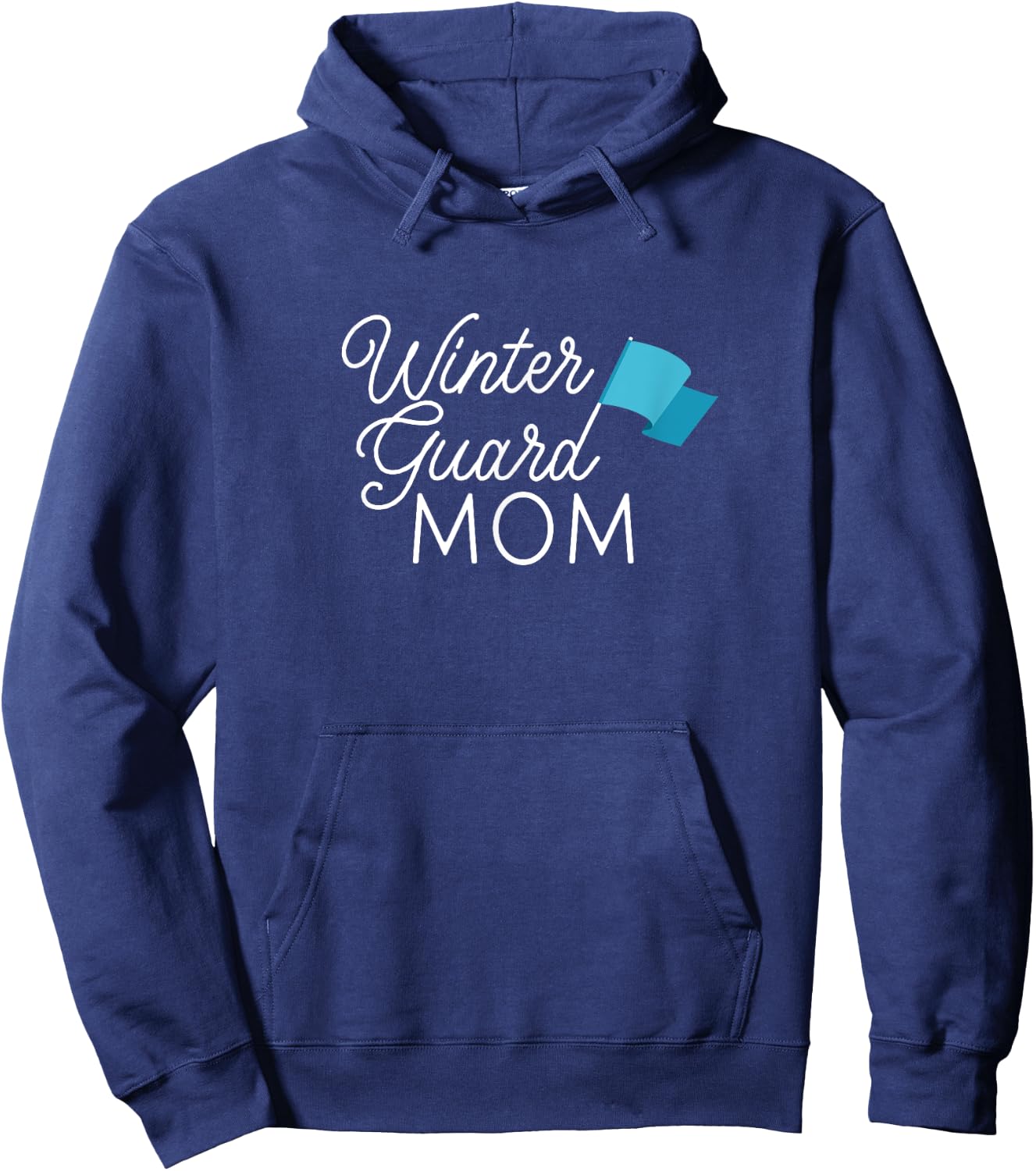 Winter Guard Mom - My Kid Spins Hoodie - Hoodie | Navy