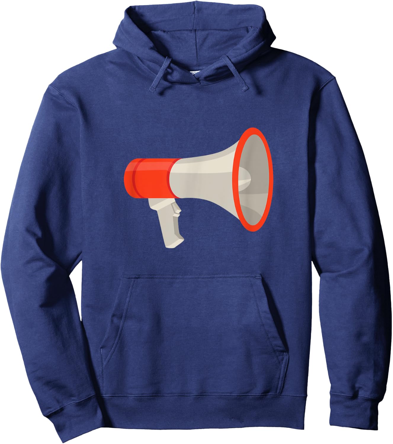 Megaphone Bullhorn Hoodie - Hoodie | Navy