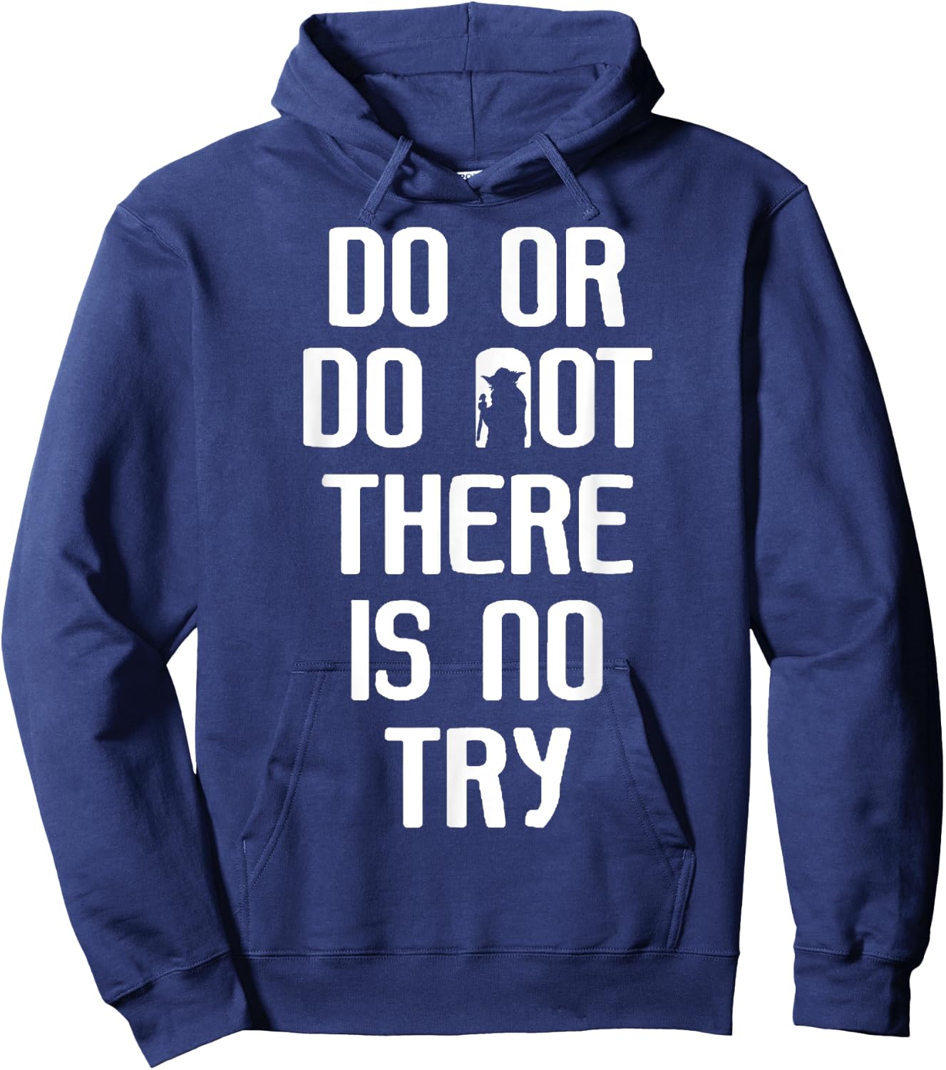 Star Wars Yoda Do Or Do Not Graphic Hoodie - Hoodie | Navy
