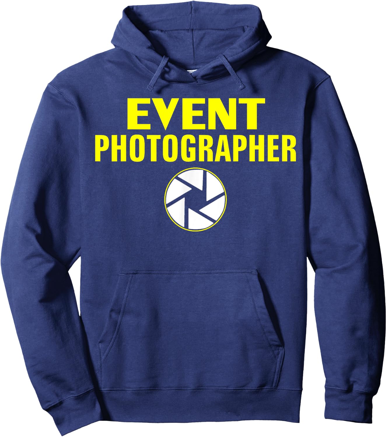 Professional Event Photographer Funny With Lens Hoodie - Hoodie | Navy