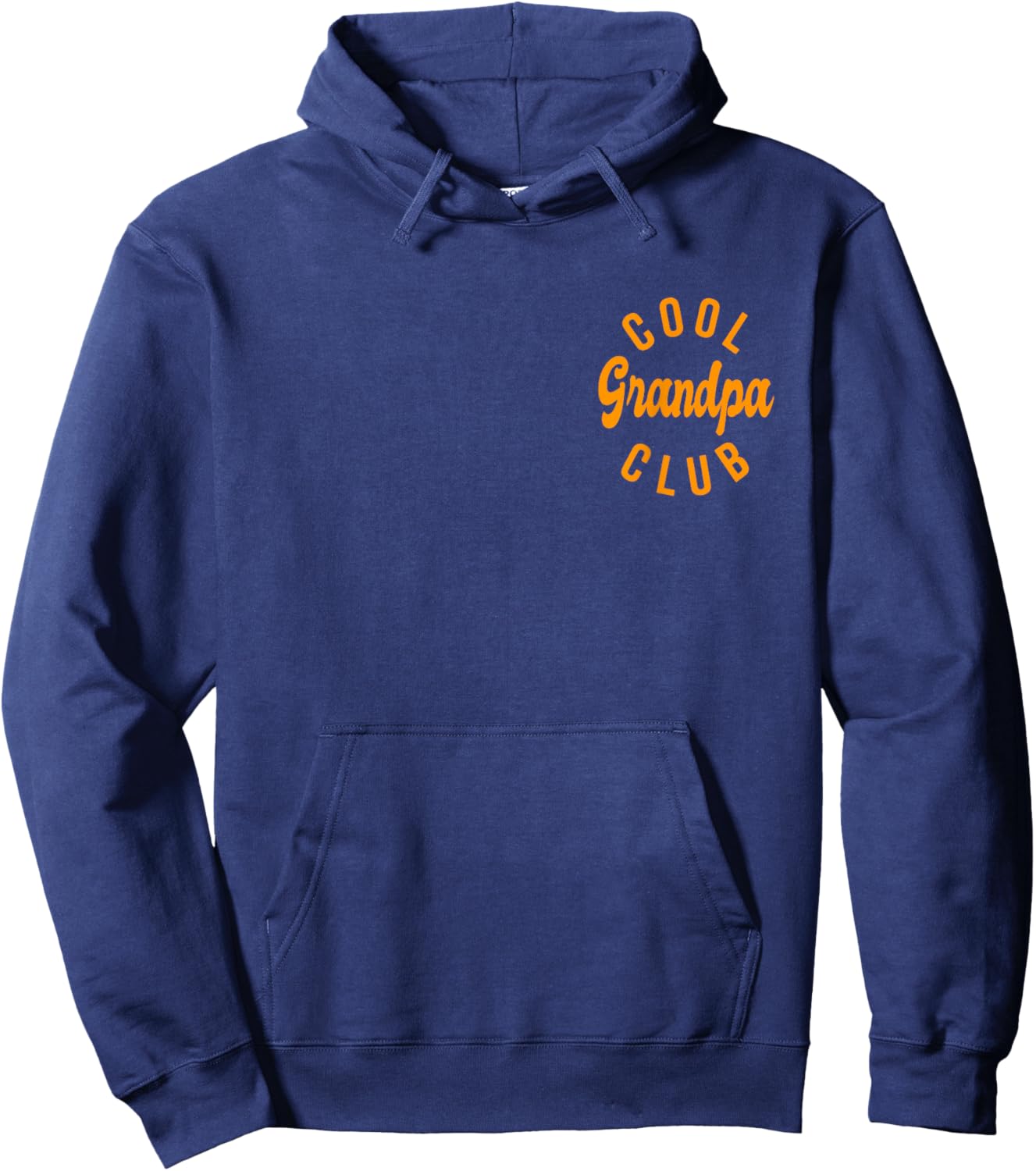 Cool Grandpa Club Retro Vintage Graphic Hoodie - Hoodie | Navy